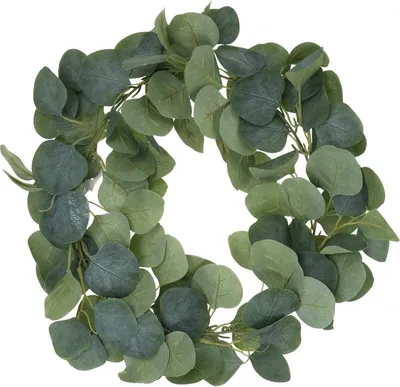 Produktbild von Türkranz Eukalyptus künstlich Ø38cm Dekokranz Hochzeit Boho Deko