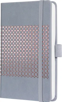 Image de sigel JN208 sigel carnet de notes Jolie Impress, similicuir, A6, gris
