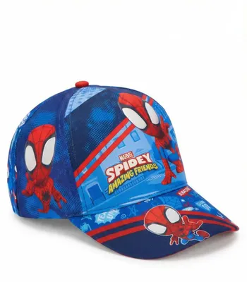 Produktbild von Marvel Spiderman Spidey Kinder Basecap Baseball Kappe Mütze Hut Gr. 53 - Bunt, 53