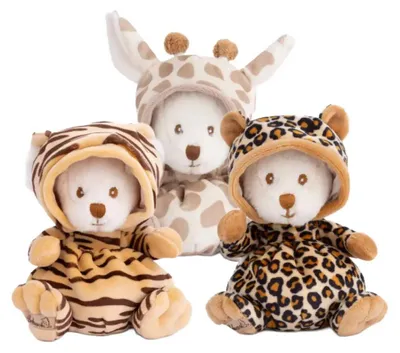 Produktbild von Bukowski Ziggy Leopard 15 cm beige/braun Plüschleopard