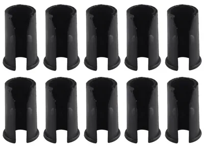 Productafbeelding van Fietskabelclips - 10 Stuks Kunststof Klemmen voor Fietsrem- en Schakelleidingen