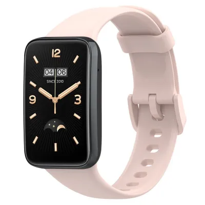 Produktbild von Strap-it Xiaomi Smart Band 7 Pro Silikonarmband (Rosa)