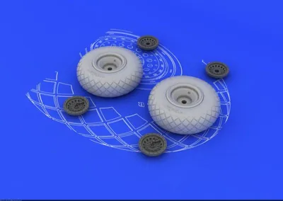 Produktbild von B-17 wheels / 1:48