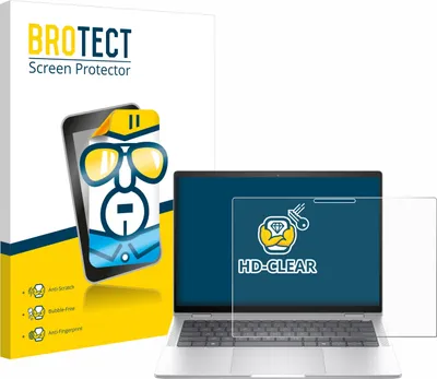 Produktbild von Für HP EliteBook x360 1040 14 G11 2-in-1 Schutzfolie BROTECT Displayschutz Display Schutz Folie Klar Transparent