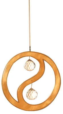 Productafbeelding van Kristallen object "Yin Yang", natuursteen, 15 cm