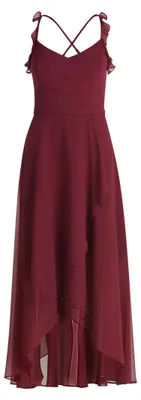 Produktbild von Vera Mont Damen Abendkleid mit Volant 40, Dark Fuchsia