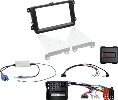 Image de Kit 2 DIN pour Seat Alhambra/VW Amarok/Beetle/Caddy/Sharan/T6 SWC