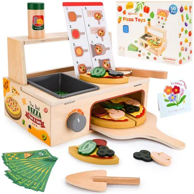 Obrázok produktu pre Pizza súprava, pizza pec s krájačom na pizzu, pre deti od 3 rokov, kuchynské doplnky