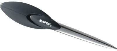 Produktbild von Maped 037400, Manueller Brieföffner, Stahl, 170 mm, Schwarz, Edelstahl, 1 Stück(e)