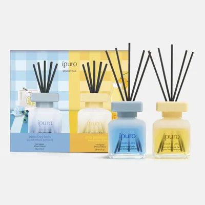 Imagen del producto de ipuro - Set de ambientador "Pineapple & Tonic" (2 x 50 ml) - Set de difusor de aromas