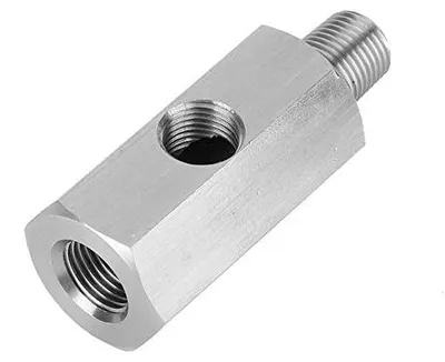 Produktbild von Öldrucksensor Adapter M10 - Hochpräziser Edelstahl NPT-Adapter 1/8'' - 8851668619712