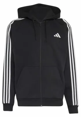 Productafbeelding van ADIDAS M 3S FL FZ HD, zwart/wit, maat M