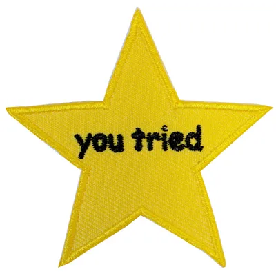 Produktbild von You Tried - Aufnäher