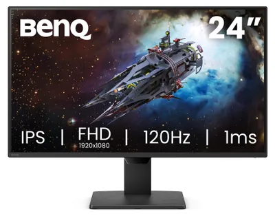 Imagen del producto de BenQ GW2490P, 61 cm (24 pulgadas), 1920 x 1080 píxeles, Full HD, LED, 5 ms, color negro