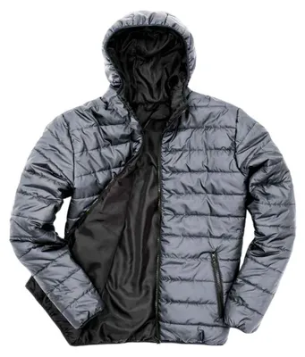Produktbild von Result Core - Steppjacke für Herren FK1231 (M) (Frostgrau/Schwarz)