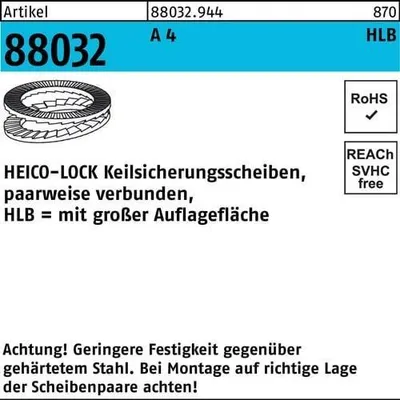 Produktbild von Keilsicherungsscheibe R 88032 HLB- 5S A 4 geklebt breit