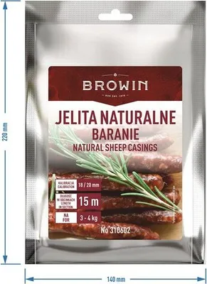 Produktbild von Naturliche Därme vom Lamm - Kaliber 18/20, 15 m