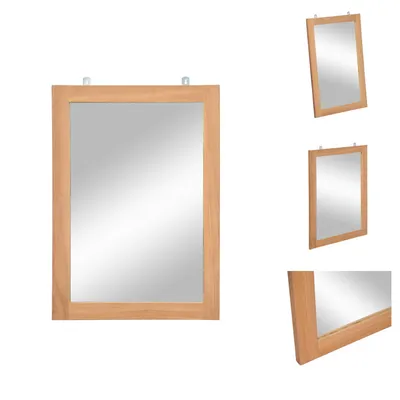 Immagine prodotto di vidaXL Specchio da parete in teak massiccio 50x70 cm - Specchio