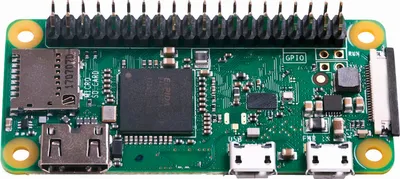 Produktbild von Raspberry Pi® Zero WH 512 MB 1 x 1.0 GHz Raspberry Pi®  "wie neu"