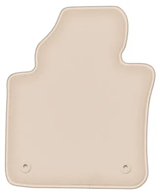 Produktbild von DURBAN Beige Velours-Fahrerfußmatte für Volkswagen Touran I Minivan (2004-2010)