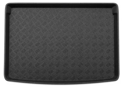 Produktbild von Kofferraumwanne für Alfa Romeo Tonale 965 2022- (variabler Ladeboden, oberer Ladeboden) – Schwarz, passgenau