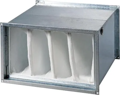 Produktbild von Luftfilterbox mit Beutelfilter BL KFBT 60x30-F5 von Blauberg - 8034190