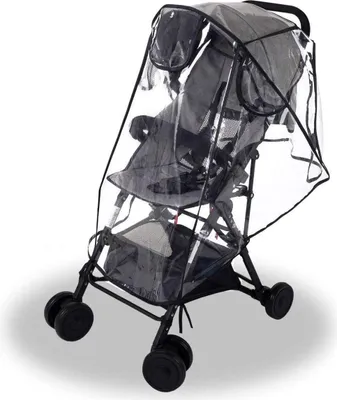 Produktbild von Regenschutz für den Kinderwagen – Regenhaube für Buggy – Universell