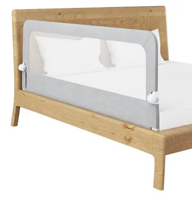 Imagen del producto de Barandilla de seguridad para niños, ajustable para camas de 180 cm, fabricada en material Oxford, plegable