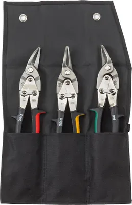 Image de BESSEY Jeu de ciseaux pour figurines dans une trousse à roulettes DSET16