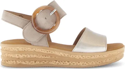 Produktbild von Gabor 4.550.62_6, Sandaletten in Beige für Damen, Größe 39