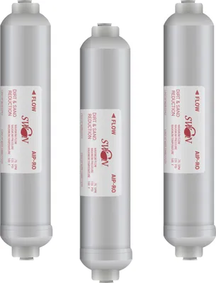 Immagine prodotto di Filtro in linea Swan per sedimenti Filtro per acqua in PP da 10 pollici per osmosi inversa, sistema di filtraggio, filtro per frigorifero (esterno), attacco da ¼" di pollice (6,35 mm), 3 pezzi