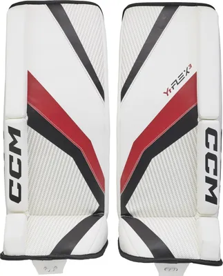 Produktbild von CCM YFlex 3 Goalie Schiene Bambini, Größe:22 Zoll, Farbe:weiß/schwarz