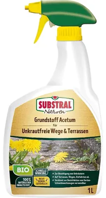 Produktbild von Substral Naturen Grundstoff Acetum 1L Spray unterstützt Unkrautbeseitigung