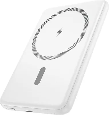 Obrázok produktu pre Powerbanka kompatibilná s MagSafe Hoco 5000 mAh QC PD 2A 20W ultratenká J140A biela
