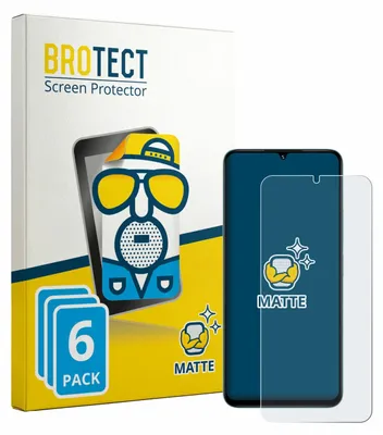 Produktbild von 6x BROTECT Schutzfolie für Umidigi A75x Displayschutz Displayschutzfolie Folie Matt Entspiegelungsfolie