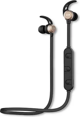 Produktbild von Qoltec 50842, Kabellos, Anrufe/Musik, 280 g, Kopfhörer, Schwarz, Gold