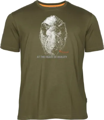 Produktbild von Pinewood 5467 Wildschwein T-Shirt H.Olive (713) L