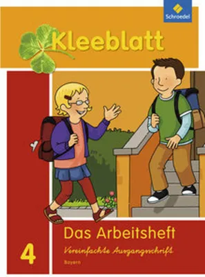Obrázek produktu pro Kleeblatt. Das Sprachbuch 4. Arbeitsheft. Bayern