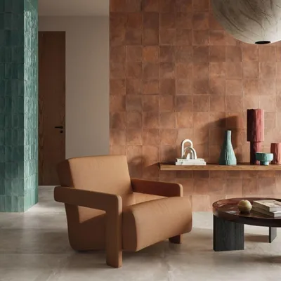 Productafbeelding van CASA39, keramische vloertegel met terracotta-look, blauw, 7x20 cm, Emilceramica Forme