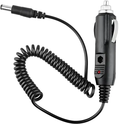 Produktbild von Universelles 12V KFZ-Ladekabel, DC 5.5×2.1mm auf Zigarettenanzünder-Stecker, Ideal für DVD-Player, Router & Autozubehör