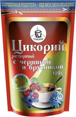 Produktbild von Zichorie Preiselbeere,Heidelbeere 100g
