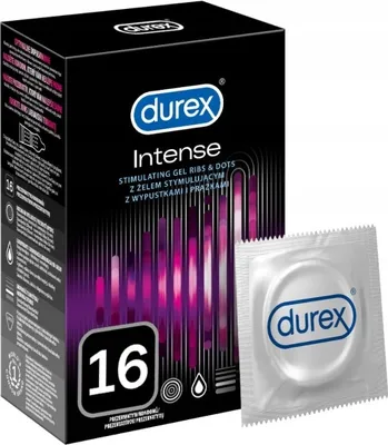 Produktbild von Durex prezerwatywy Intense, 16 sztuk
