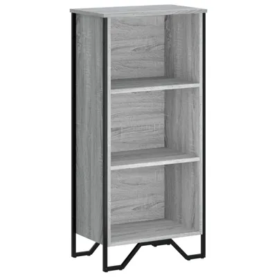 Produktbild von vidaXL Bücherregal Grau Sonoma 50x31x106 cm Holzwerkstoff