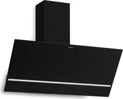 Zdjęcie produktu dla Klarstein Illuminosa okap 90 cm - okap bezkompromisowy, 818 m³/h Boost, panel dotykowy, oświetlenie LED, A++ efektywność energetyczna, recyrkulacja i wentylacja, filtr aluminiowy i węglowy