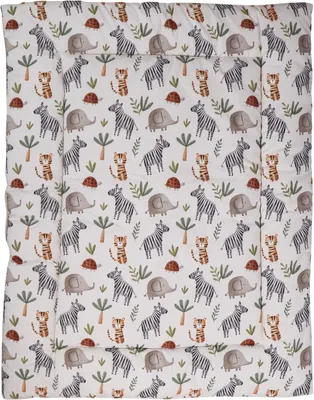Produktbild von MamaLoes Jungle 80 x 100 cm wendbare Laufstallmatte