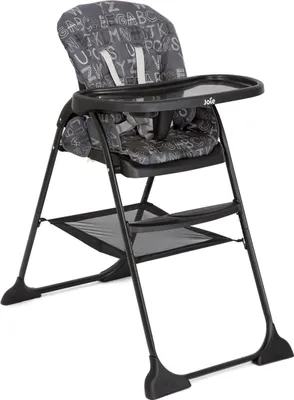 Zdjęcie produktu dla Wysokie krzesełko Joie Mimzy Snacker, kolor: ABC Charcoal