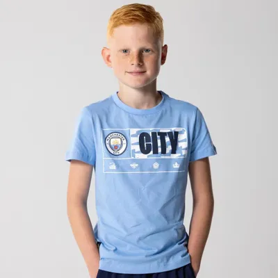 Produktbild von Manchester City Kinder T-Shirt - Größe 116