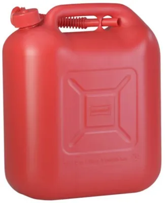Produktbild von hünersdorff Standard 20, 20 l, Kunststoff, Rot, Benzin, 178 mm, 435 mm