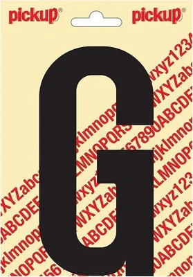 Produktbild von Sticker Nobel Sticker Buchstabe G schwarz - Pickup