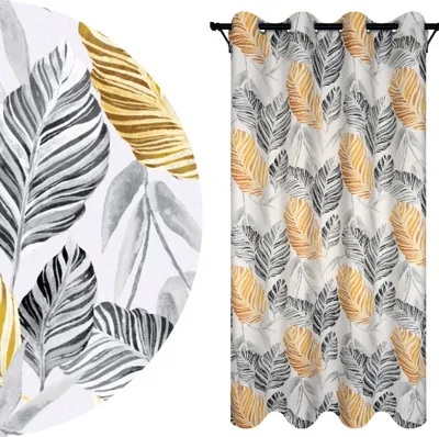 Obrázok produktu pre Nepriehľadná záclona s očkami, rozmery: 140x280 cm, farba: Cortinas